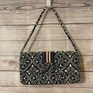 Retired Vera Bradley Knot Just a Clutch Purse in Barcelona Pattern